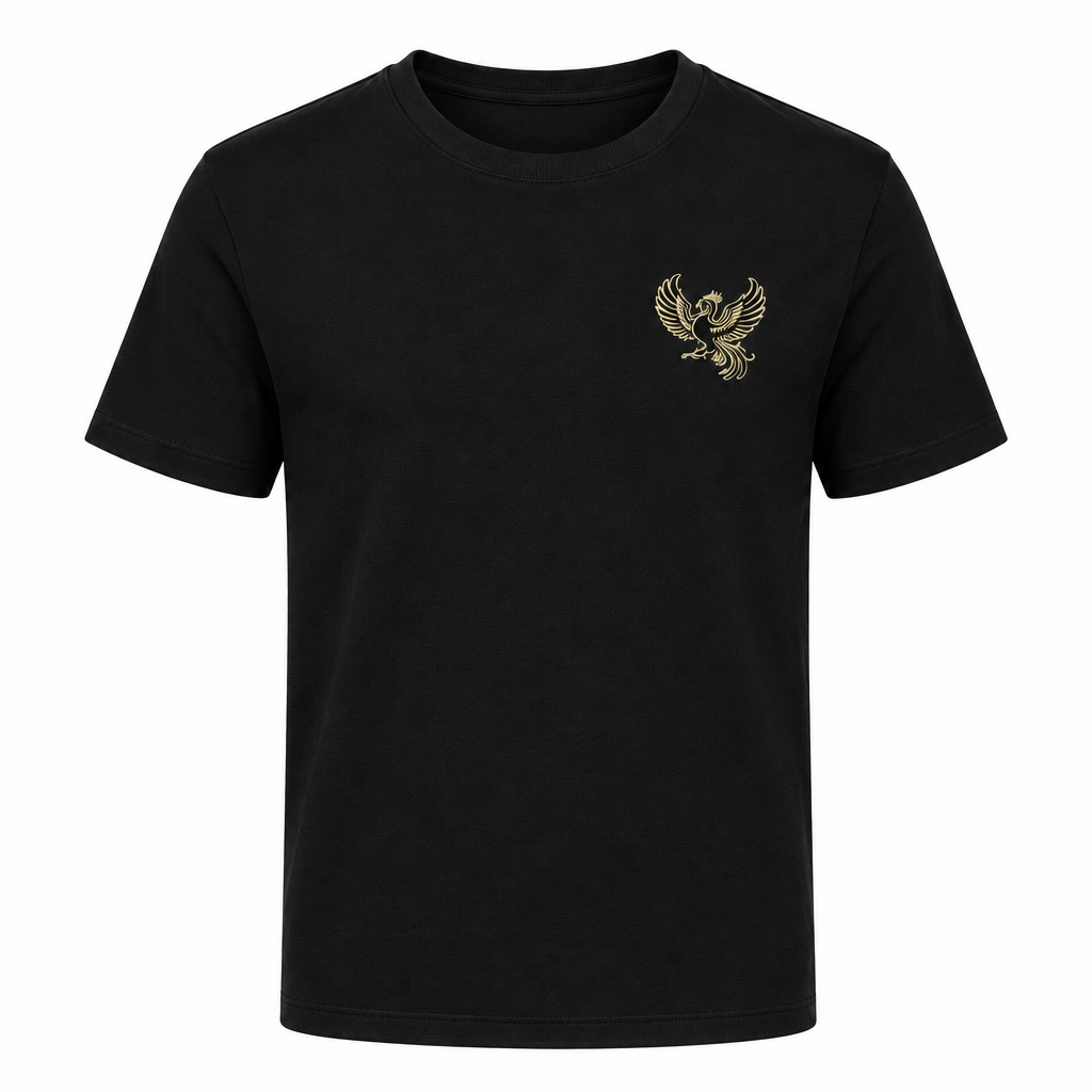 SURVIVAL Charlie Hall Black Phoenix T-Shirt