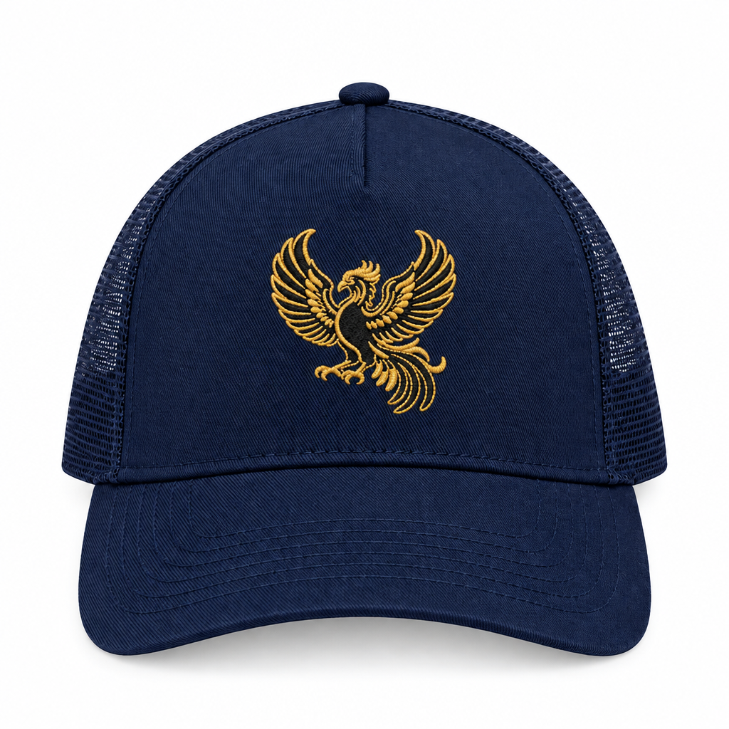 Front-facing navy hat