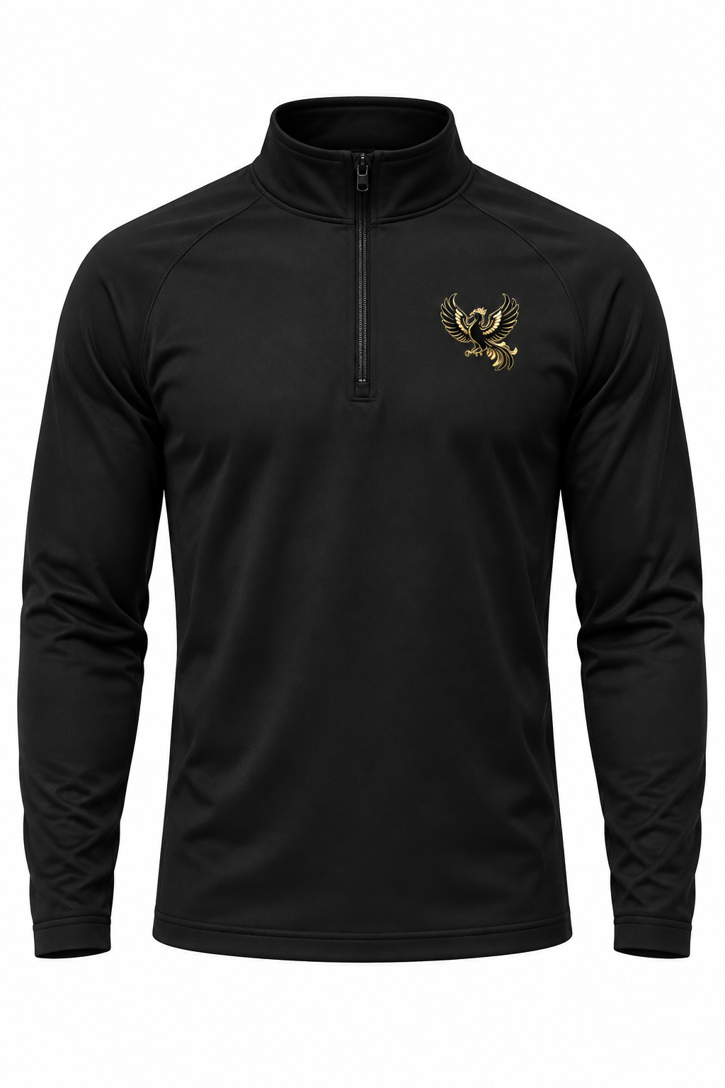 Phoenix quarter-zip gym top on its own