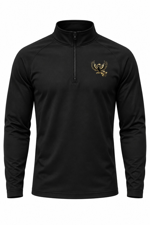 Phoenix quarter-zip gym top on its own